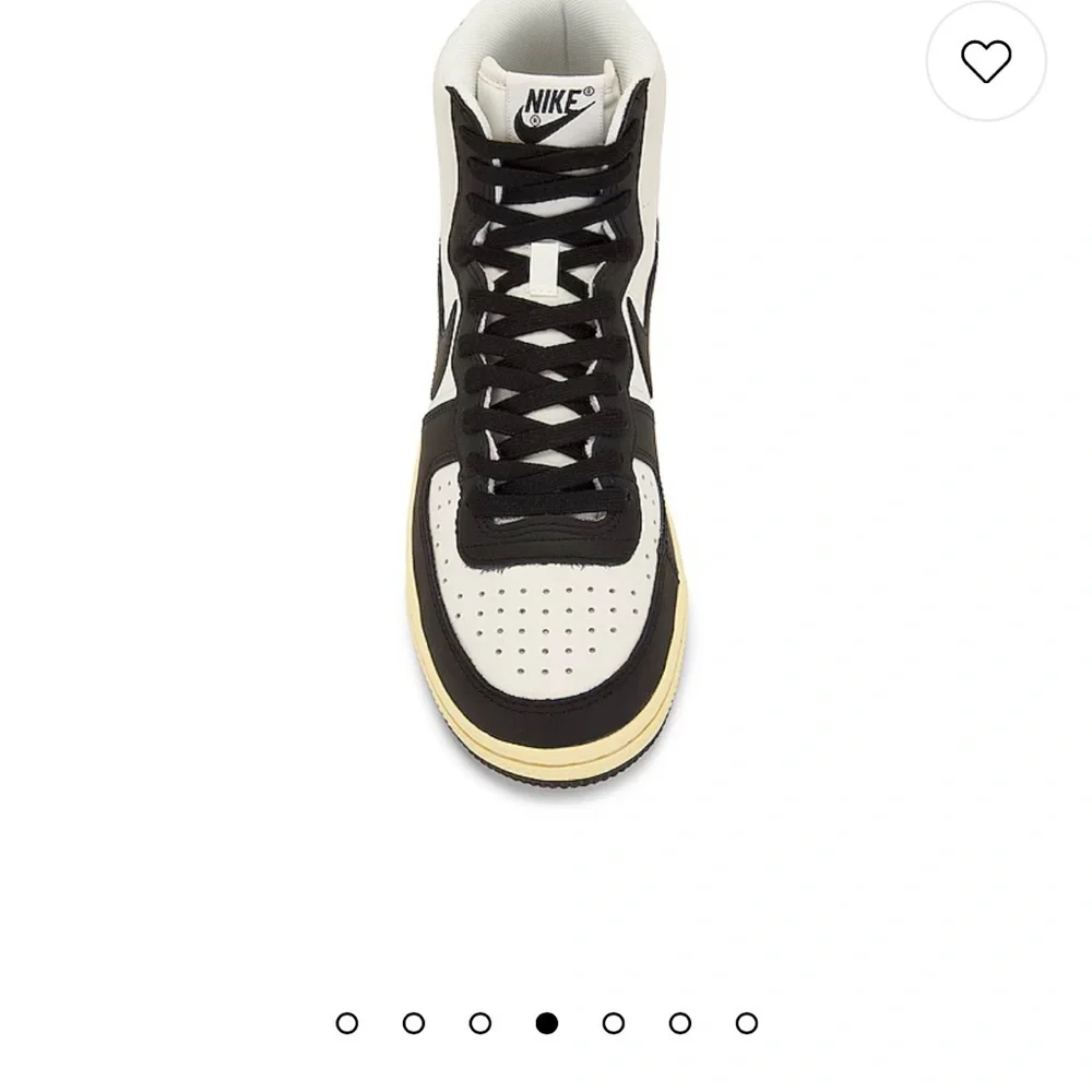 Nike Terminator High Prm Sneakers in Phantom, Black, Pale Vanilla, & Sail - Picture 4 of 8